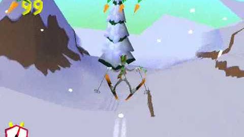 Bugs Bunny Lost In Time - Part 28: Downhill Duck!