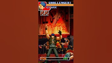 KOF 97 CLARK POWER MOVES 1 #Shorts