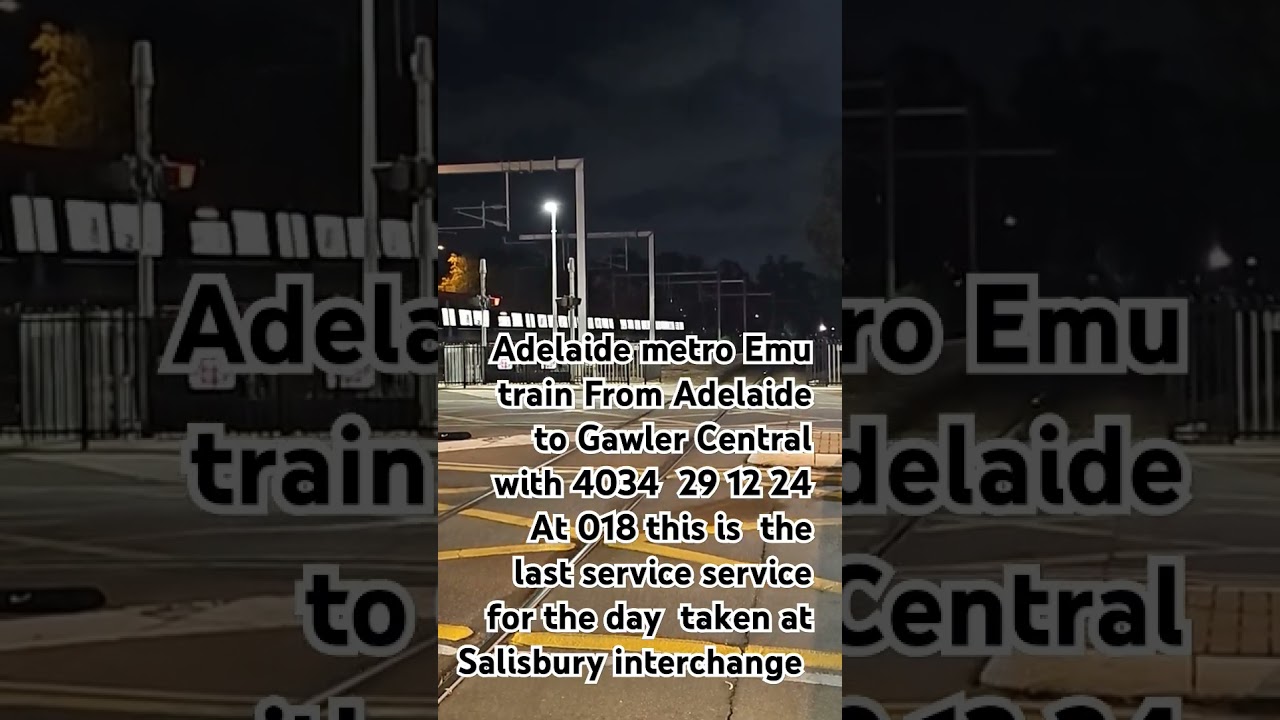 4034 Emu train last service