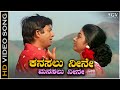 Kanasalu Neene Manasalu Neene Song - HD Video | Ananthnag | Kalpana | Bayalu Daari Movie