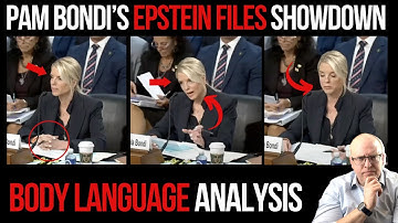 Pam Bondi’s Explosive Senate Showdown on Epstein Files: Body Language Analysis