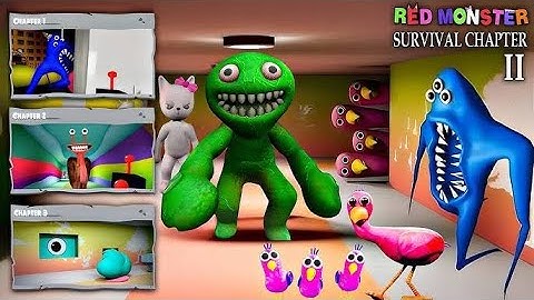 Red Monster Survival Chapter 2 - Gameplay Walkthrough - Chapters 1,2,3 (Android, iOS)