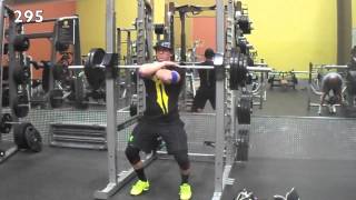 John Haack Squat Workout 545x4