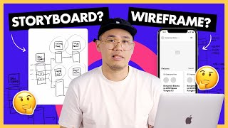 Storyboard vs Wireframe - What