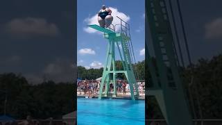Biggest Pool Splash Ever Caught On Camera