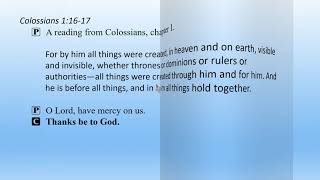 1   O Wisdom - The Great O Antiphons