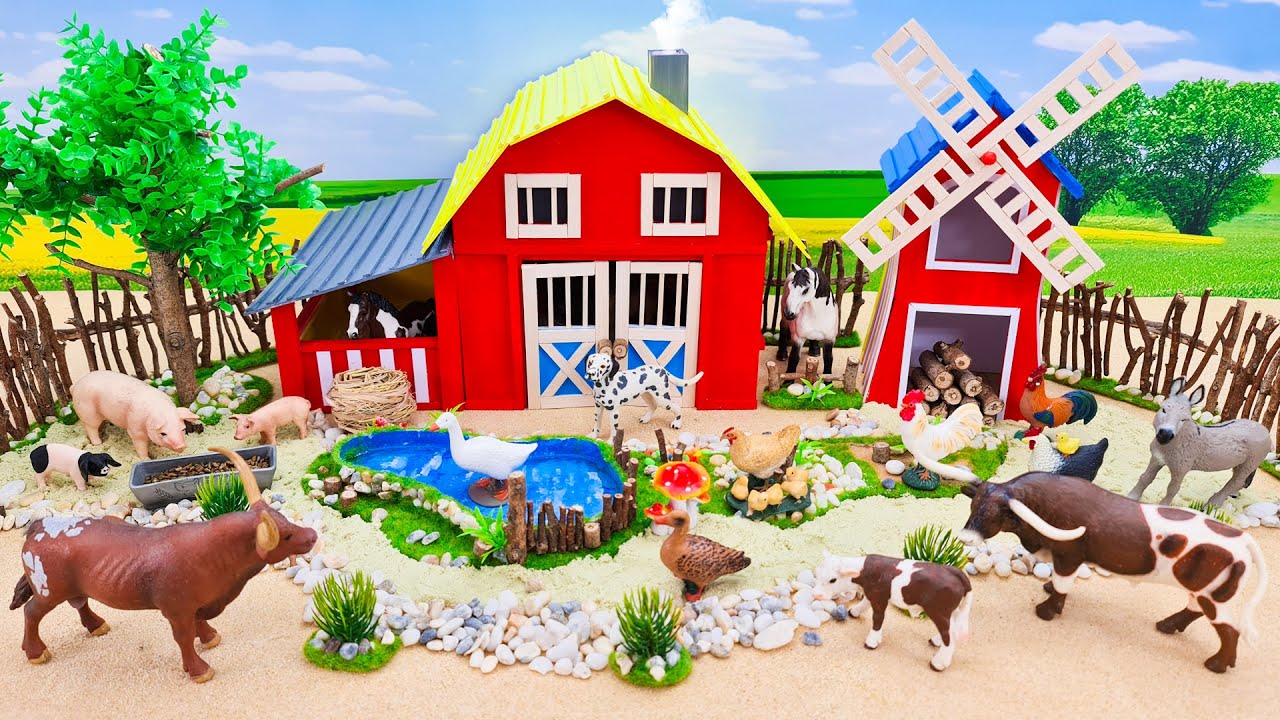 DIY How To Make A Small Countryside Farm Diorama House For Cow Horse diy-how-to-make-a-small-countryside-farm-diorama-house-for-cow-horse