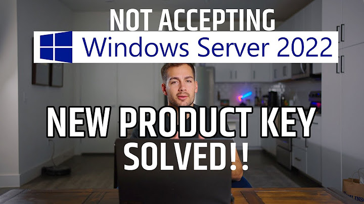 Key của window server 2022