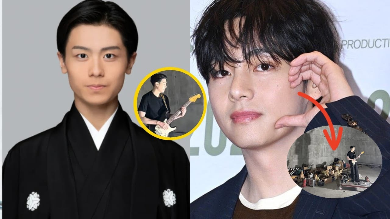 Принцу японского театра Кабуки Ичикаве Данко нравится Ви из BTS, и перед ним появляется Шуга из BTS