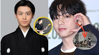Japanese Kabuki Prince Ichikawa Danko likes BTS&#39;s V, BTS&#39;s SUGA appears in front of him