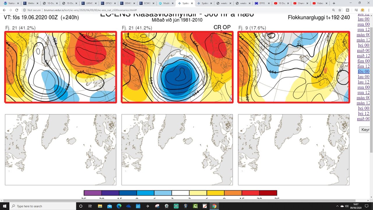 Ten Day Forecast: Thundery Weekend - Drier & Very Warm Next Week? (09 ...