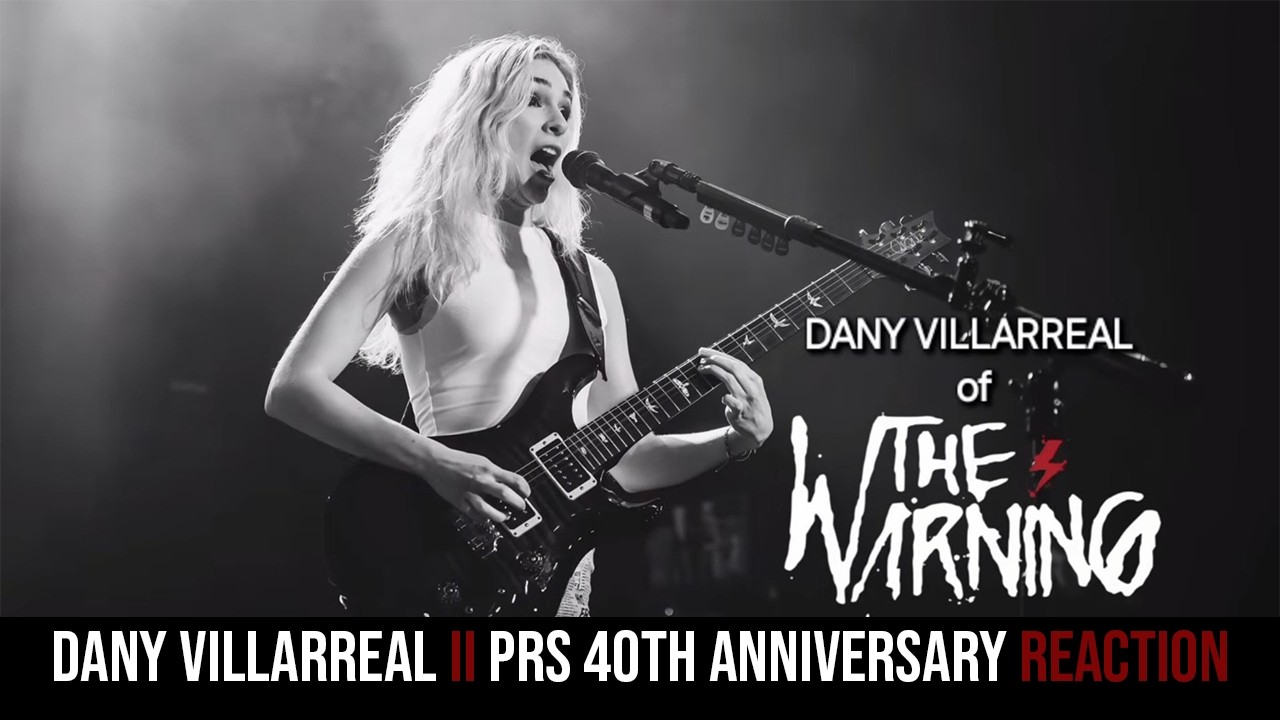 Dany Villarreal of The Warning II PRS 40th anniversary show reaction
