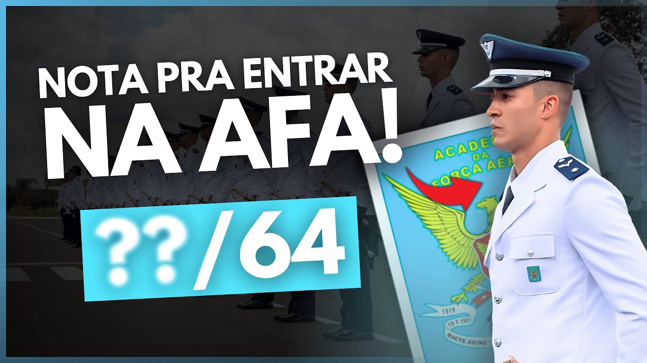 AFA: QUANTOS ACERTOS PRA ENTRAR?!