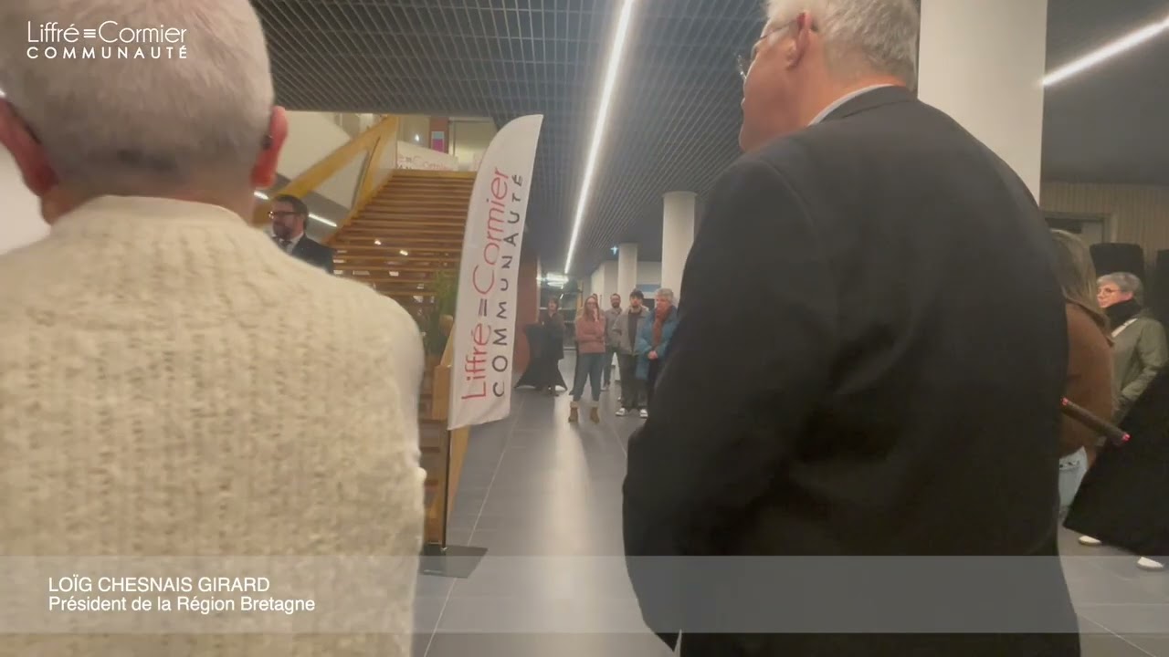 Cérémonie des vœux 2026 de Liffré Cormier Communauté