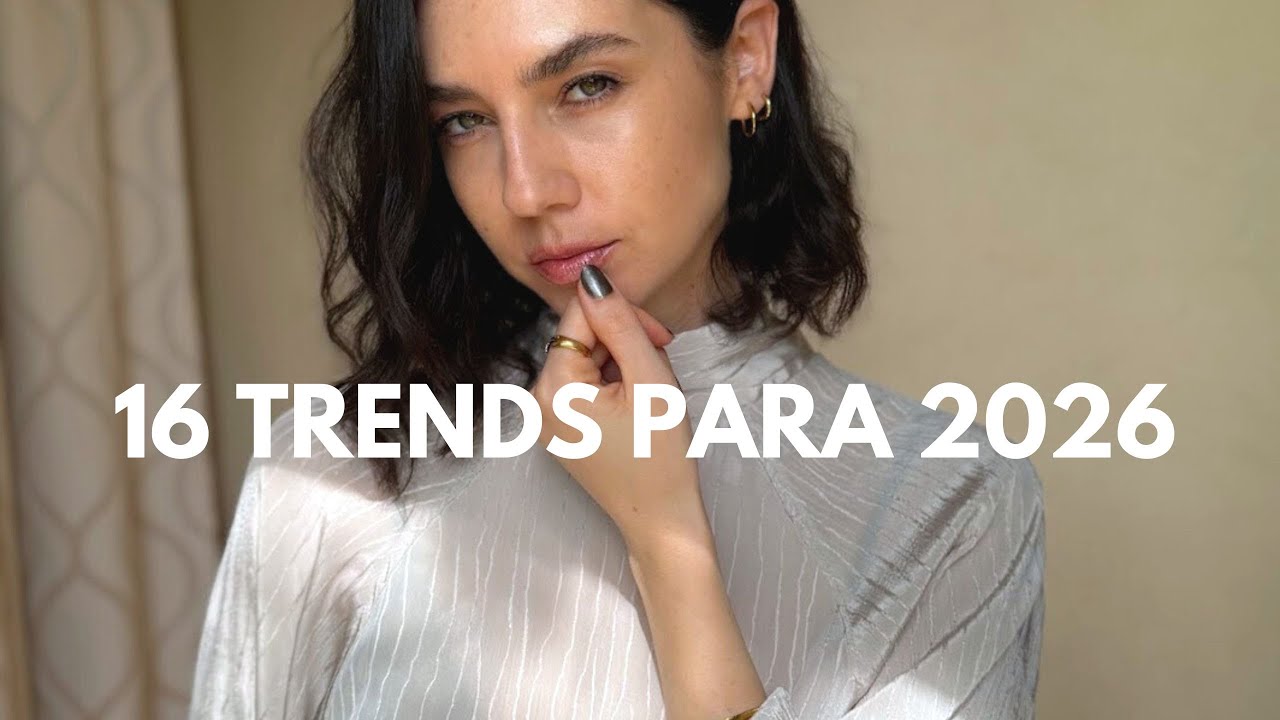 16 TENDÊNCIAS GLOBAIS PARA 2026 vão além da moda | O que vai bombar segundo o Pinterest