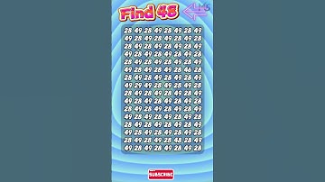 🧠Can YOU🫵Spot The HIDDEN Number? 👀 #fun #genius #brainteaser #quiz #iqtest #shorts