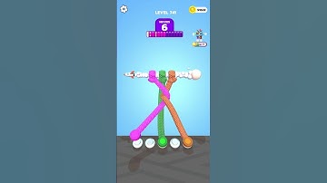 Tangle master 3D / New android to game play #741 #shorts