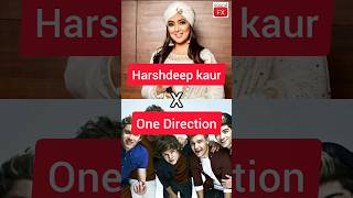 Uff X What makes you Beautiful Lyrics #harshdeepkaur #onedirection #shorts #englishxhindiremix