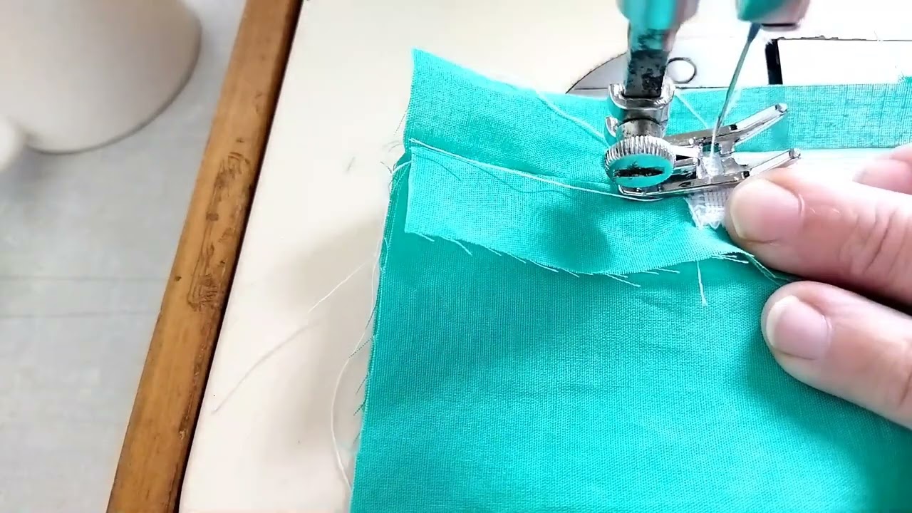 como costurar barbatana