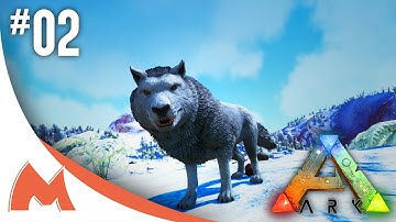 Modded ARK: Dino Overhaul X - SNOW BIOME & DIRE WOLVES! Mortem Tupiu Map! (E02)