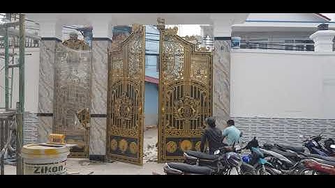 Cổng tự động tại Bình Dương