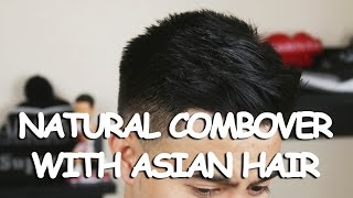 Natural Combover With Asian Hair