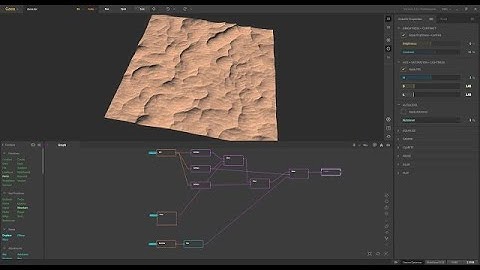 Gaea 1.2 Tutorial | Mars Dunes Terrain Breakdown [Request]
