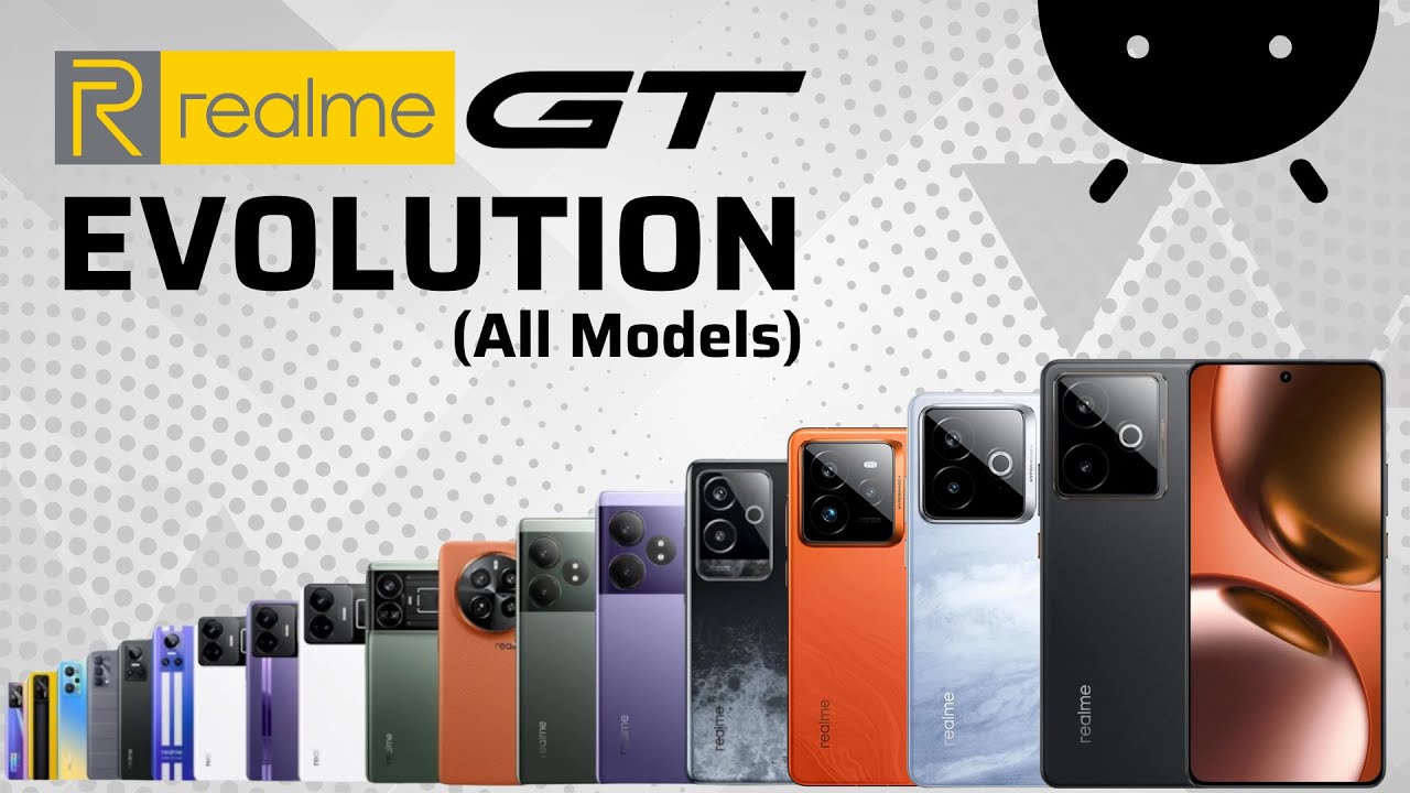 Evolution of Realme GT Series (All Models)