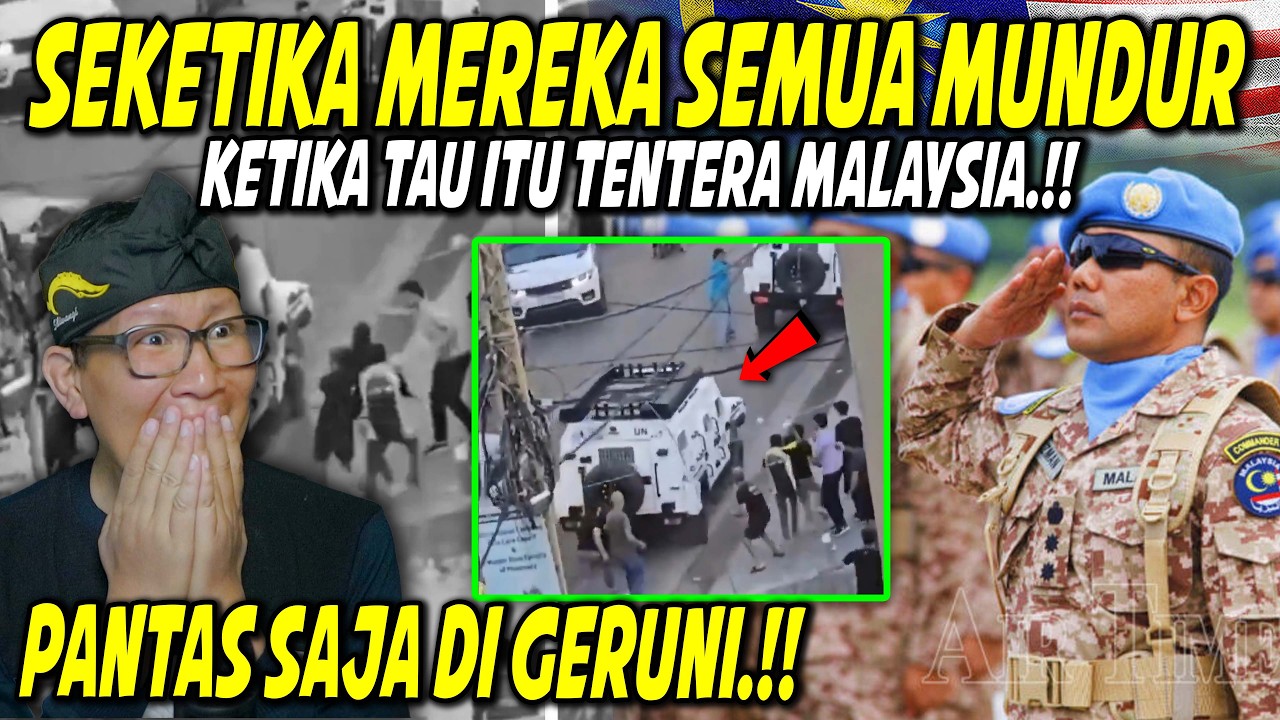 JANGAN MAIN-MAIN❗HANYA TENTRA MALAYSIA YANG BUAT MEREKA MUNDUR⁈ PANTAS SAJA DI GERUNI DUNIA⁈