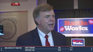 Tommy Battle announced as likely winner of Huntsville Mayoral Election