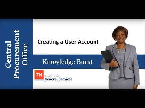 KB - Creating a New User Account