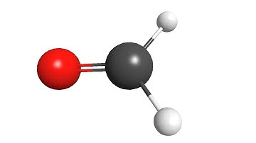 Vibration of a formaldehyde molecule