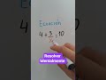 podes resolver mentalmente sin equivocarte #matematicas #algebraicamente