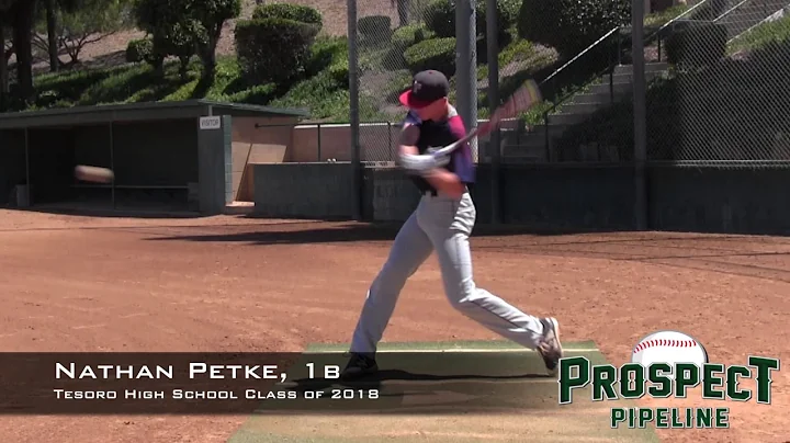 Nathan Petke Prospect Video, 1b, Tesoro High School Class of 2018