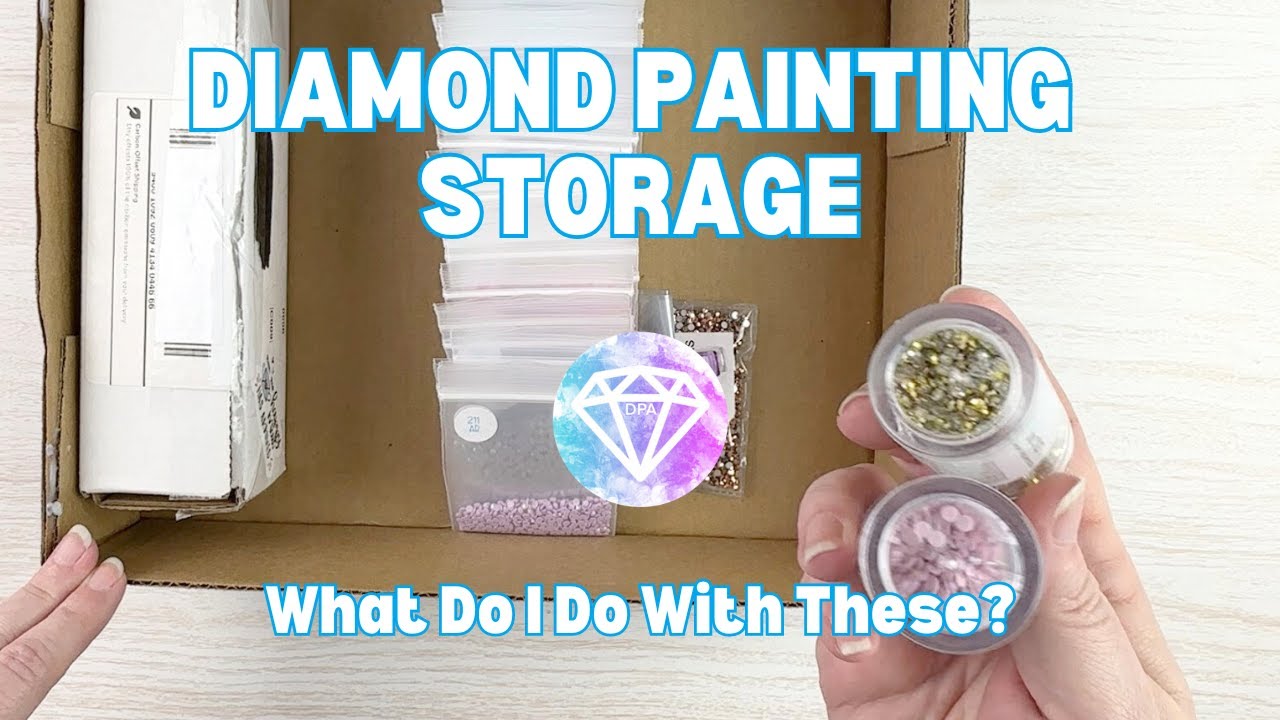 A New Approach . . .  Diamond Painting Storage 