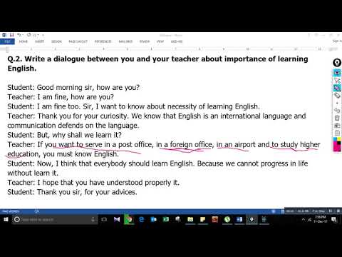 Importance Of Learning English Dialogue For SSC/JSC English 1st U0026 2nd Paper With Bangla Tutorial