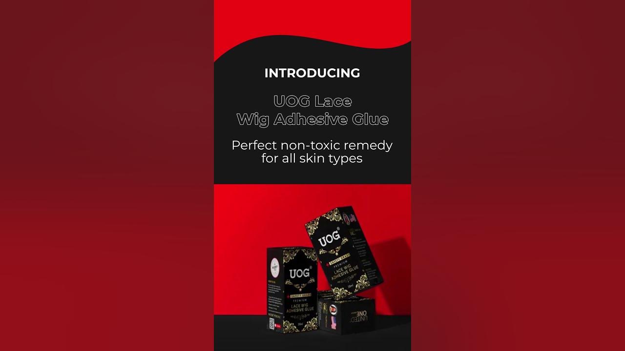 UOG Wig Glue. AllergyFree. Odorless, Invisible Hold. https