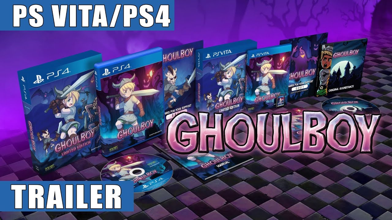 Ghoulboy Limited Edition - PS Vita - NEUF Sous Blister - Eastasiasoft