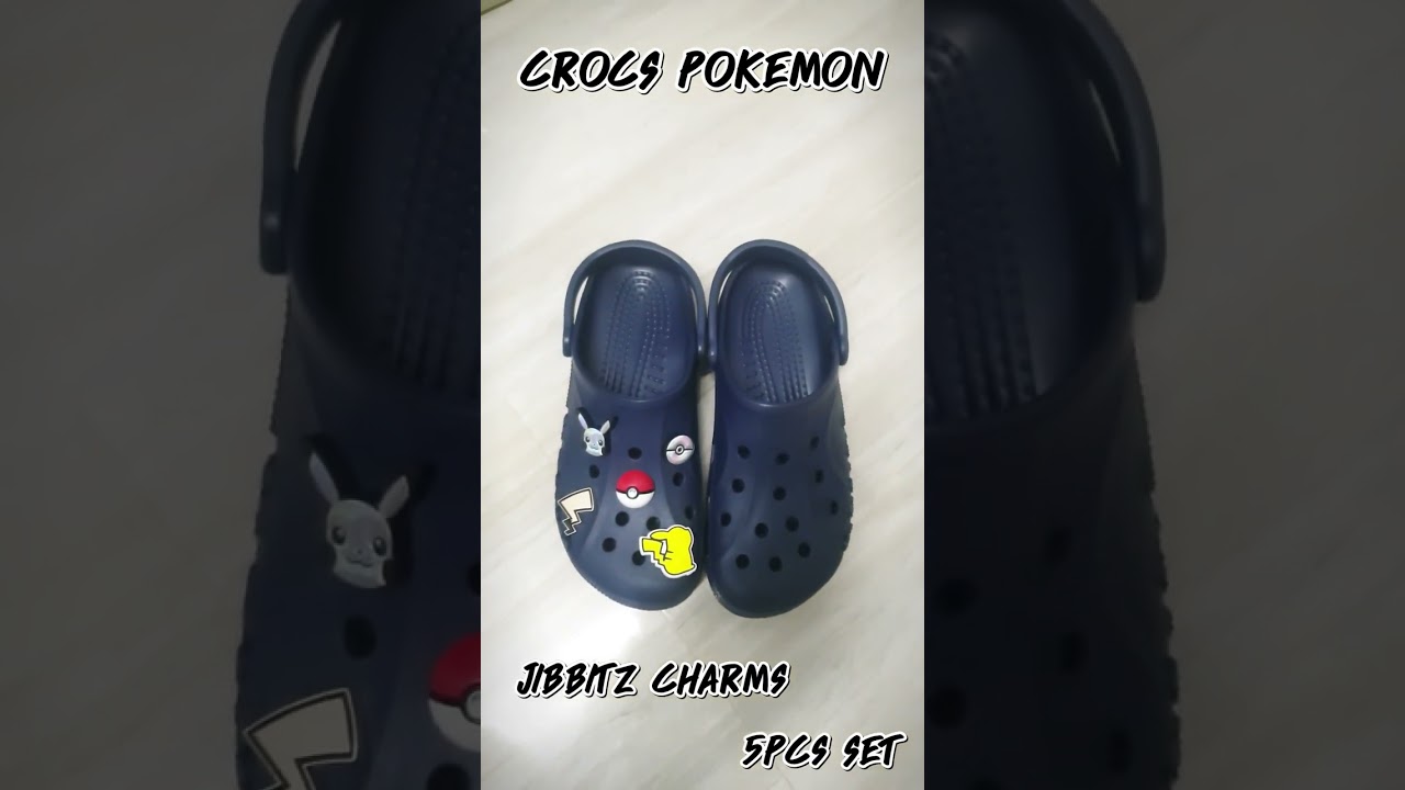 Crocs Elevated Pokemon Jibbitz
