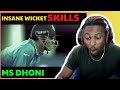 MS DHONI insane wicket keeping skills | India Cricket | Nigerian London boy REACTION