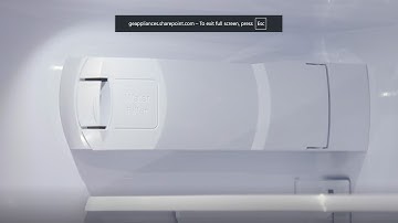 GE Appliances XWFE Refrigerator Water Filter Installation (Upper Left Wall)