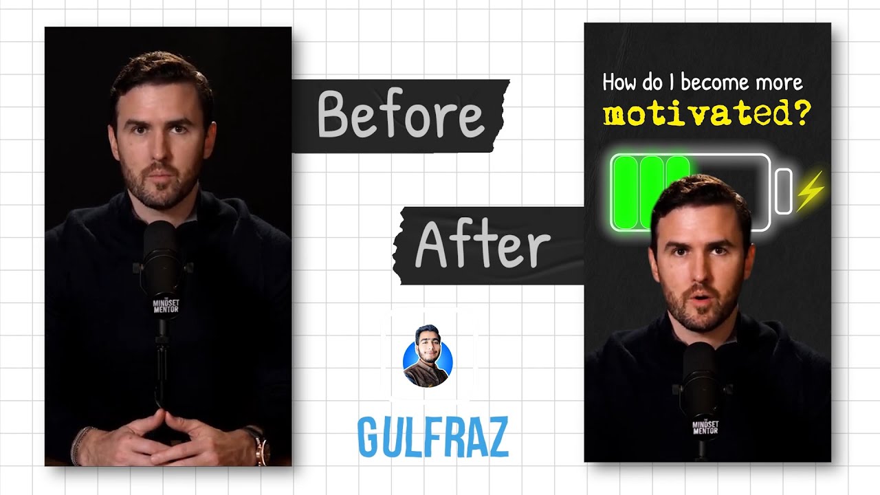 How to edit reel like Ali Abdaal | Before and After of a Reel | Viral Instagram Reels Editing