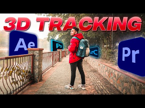 3D Tracking inside After Effects in Hindi | Attach Images and Texts in Walls in After Effects