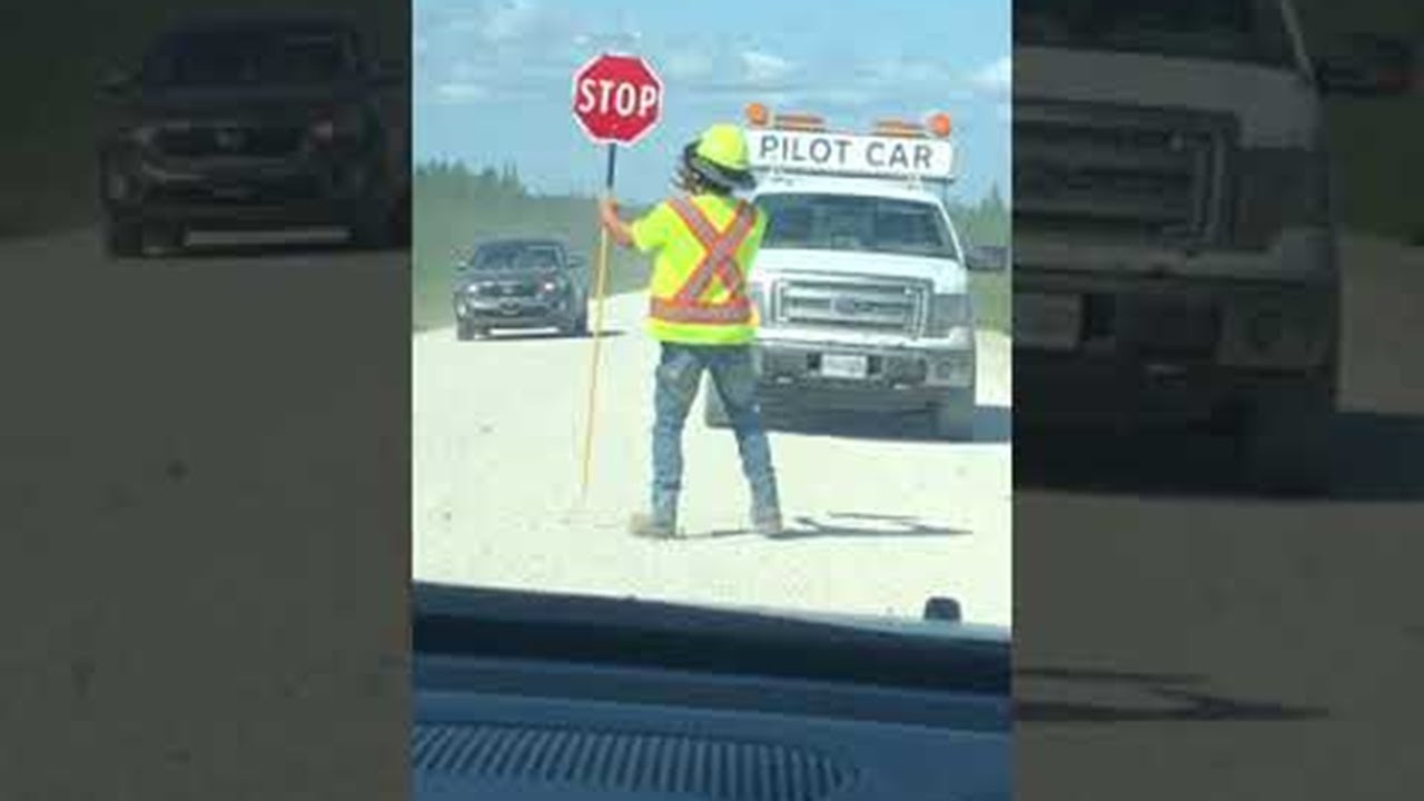 Traffic Controller Having the Time of His Life || ViralHog