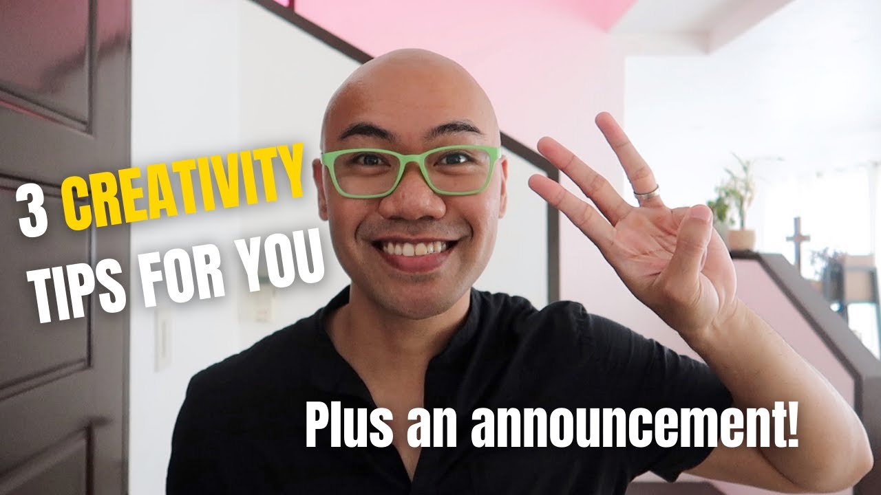 3 tips to get in a creative mood + Special announcement