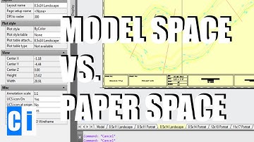 AutoCAD Tutorial: Model Space vs Layout Space