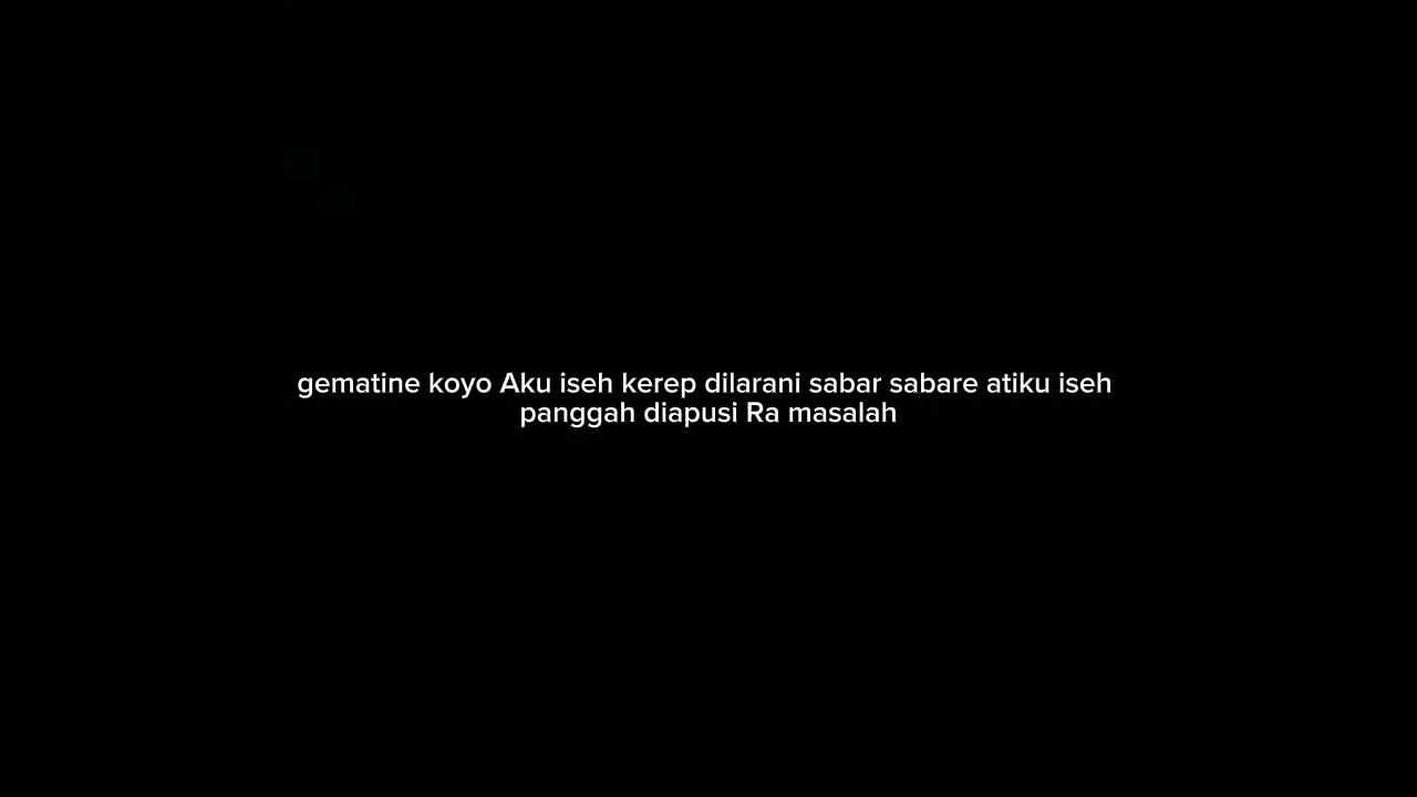 lirik lagu titeni lan enteni (Denny Caknan)
