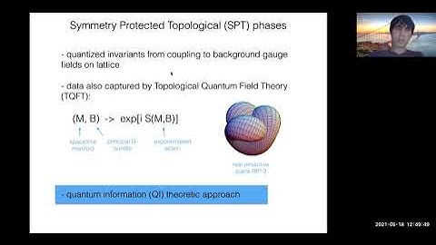 LUKASZ FIDKOWSKI - Classification of correlated phases of matter
