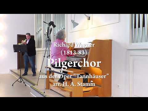 Pilgrims choir (Tannhäuser) by R. Wagner arr. for trumpet (corno da caccia) & organ by H. A. Stamm @hans-andrestamm4988