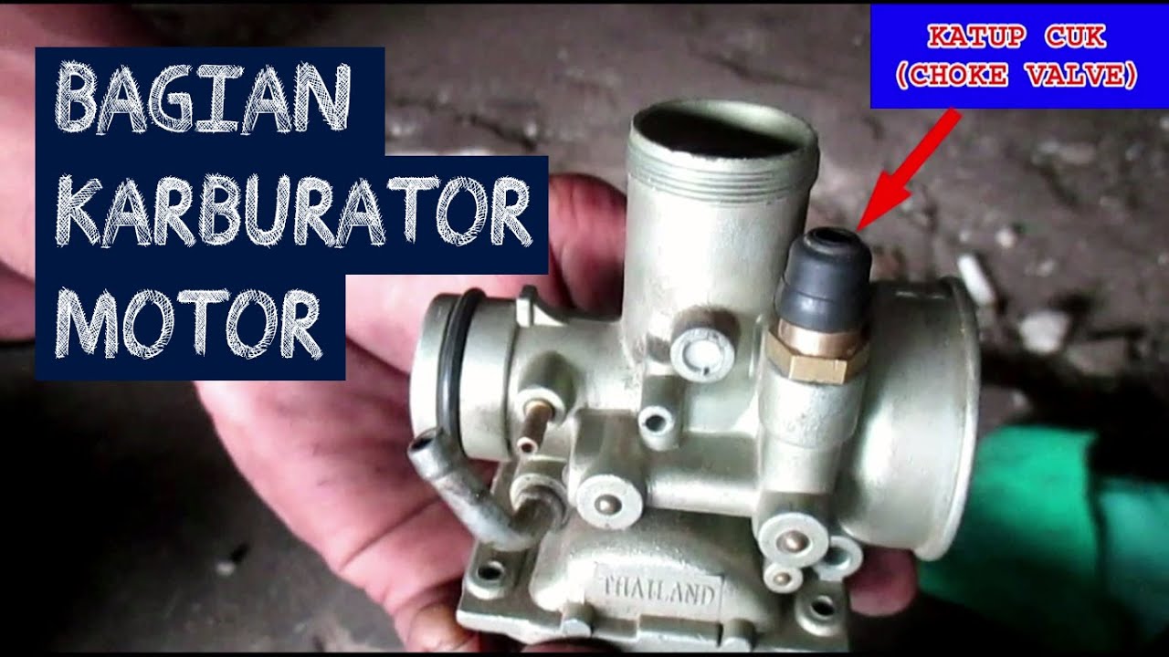 Bagian Bagian Karburator Motor YouTube